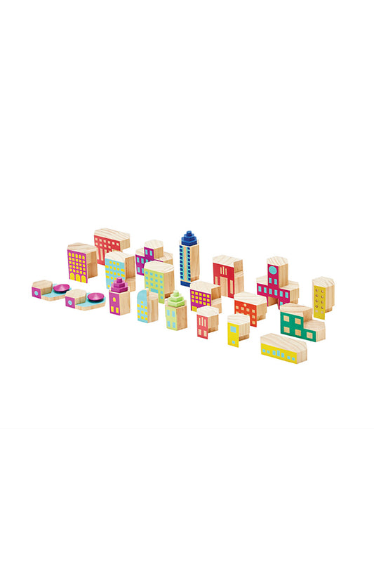 AW-JPBLDE Areaware Blockitecture Deco Mega Set 