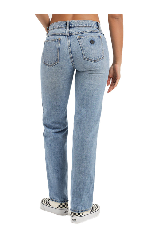 Abrand 99 Low Straight Harley Jean Mid Vintage Blue 