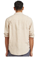 Academy Brand S877 Bobby Linen Shirt Parchment 