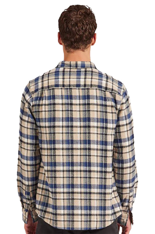 Academy Brand W822 Austin Shirt Blue Check 