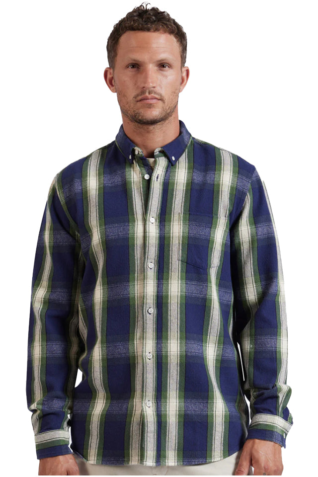 Academy brand W827 Phoenix Shirt Green Check 