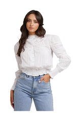 All About Eve 6416081 Paige Top White 