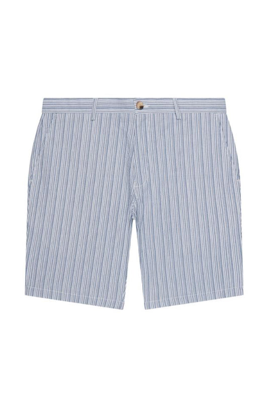 Ben Sherman Cotton Seersucker Short Indigo