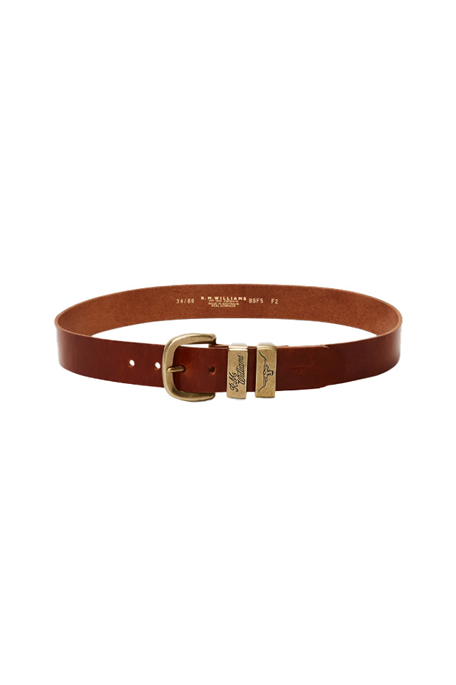 BSF5ACH3601 RM Williams Drover Belt Tan 