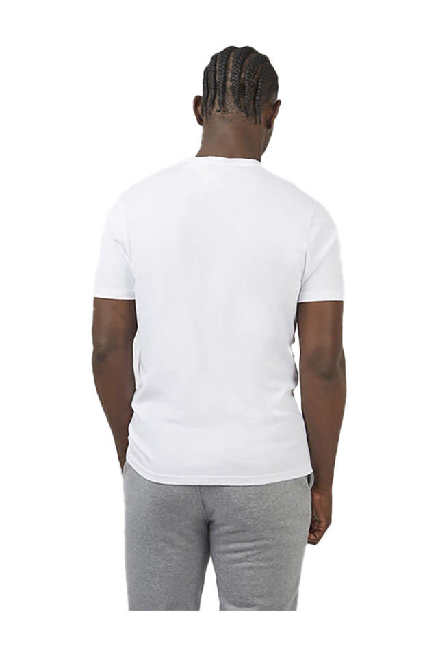 Ben Sherman BS0068145010 Fractured Gigham Target Tee White 