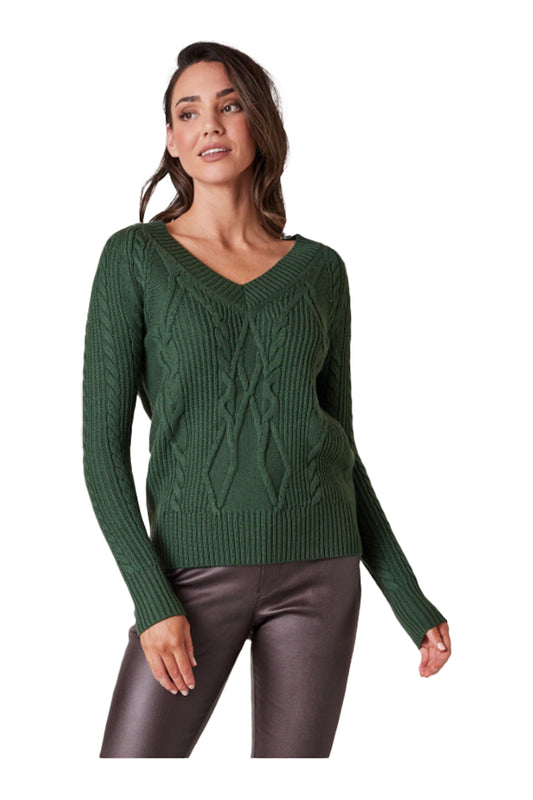 Cable Juno V Neck Jumper