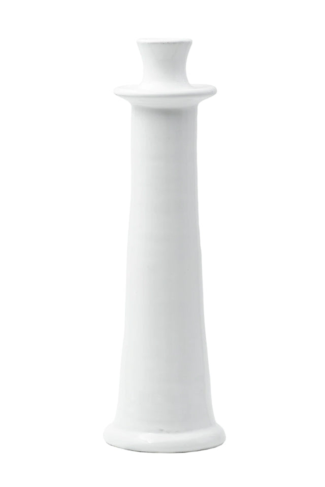 CWH22 Bianca Lorenne Moroccan Candle Holder White
