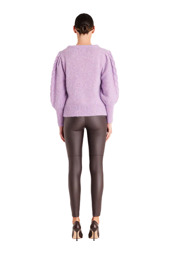 Cable CAW23131 Jagger Cable Jumper Lavender 