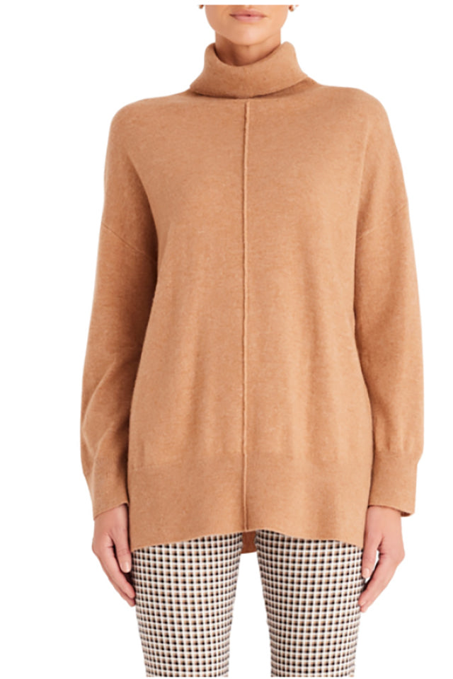 Cable CAW23163 Cashmere Oversized Jumper Camel