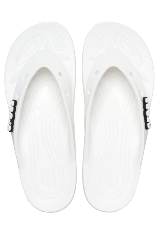 Crocs 207714 Classic Platform Flip White 