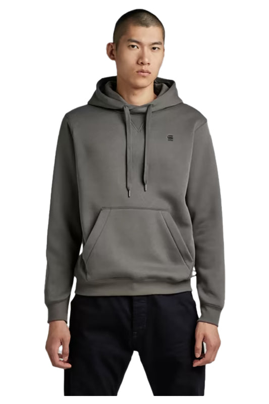 D16121 C235 G-Star Premium Core Hooded Sweatshirt Granite 