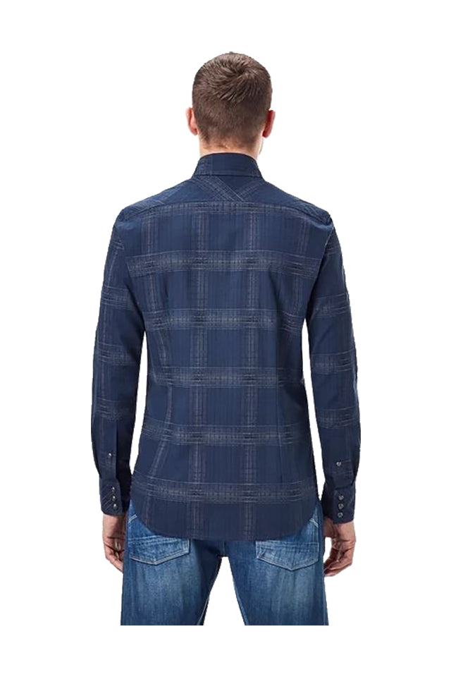 D18952 G-Star 3301 Slim Shirt Imperial Blue