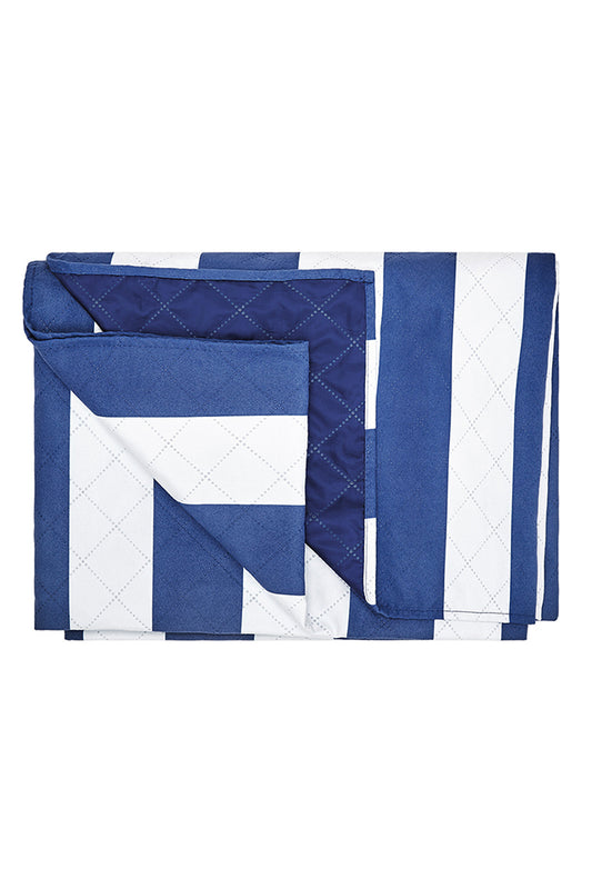 DB-PICNIC Dock & Bay Large Picnic Blanket Whitsunday Blue 