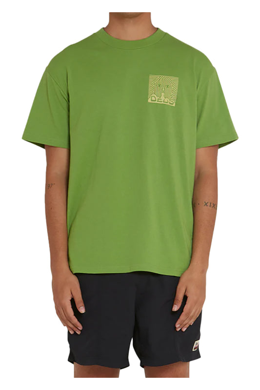 DMS221656C Deus UV Tee Camp Green 