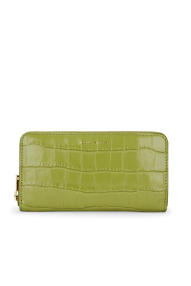 Deadly Ponies DP0200 Mr Wallet Croc Basil 