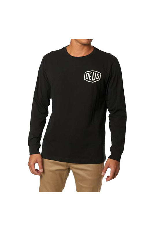 Deus DMA61831 Venice Long Sleeve Tee Black