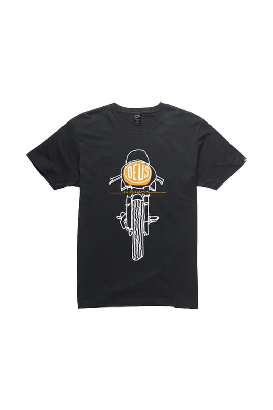 Deus DMW41808H Frontal Matchless Tee Black