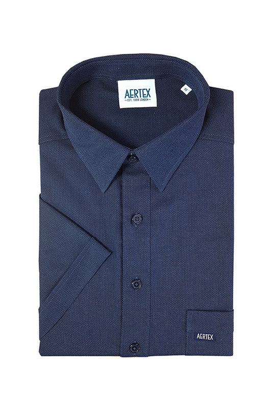 FYL175 Aertex Taunton Polo Navy