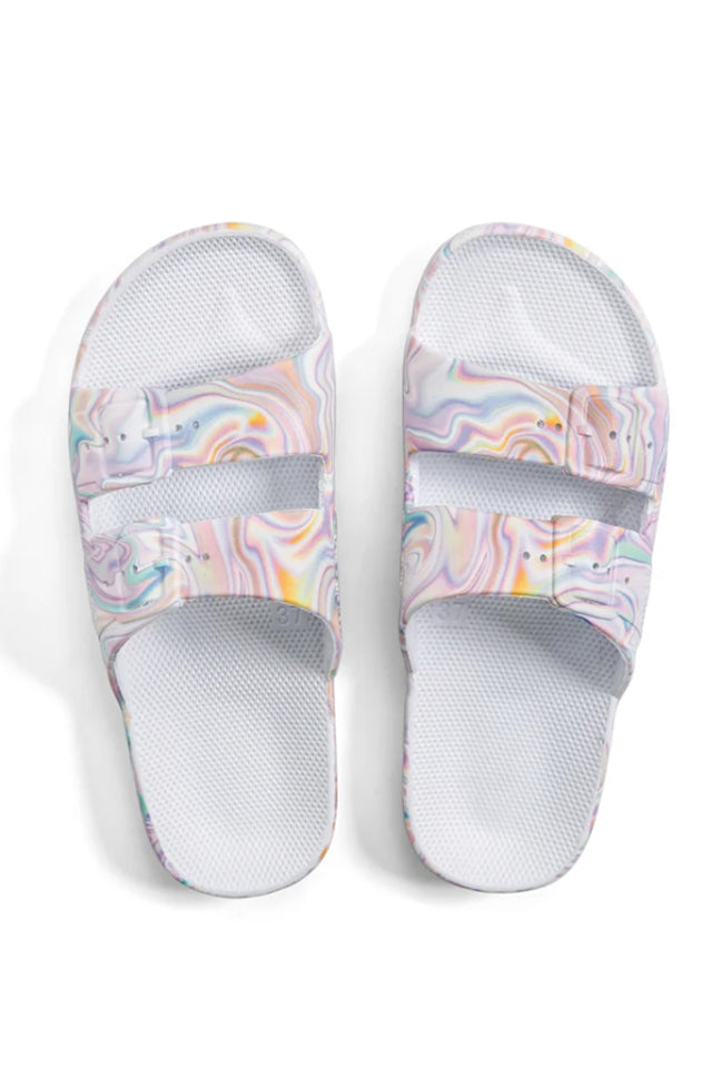 Freedom Moses Yuma White Slides 