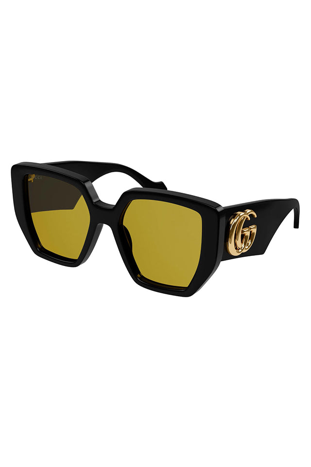 GG0956S004 Gucci Square Frame Tinted Sunglasses