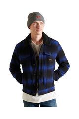 Superdry - Highwayman Wool Sherpa Trucker Jacket.