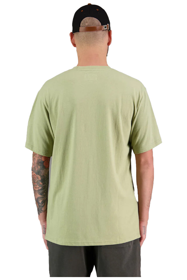 JAF1372 Just Another Fisherman Tee Moss 