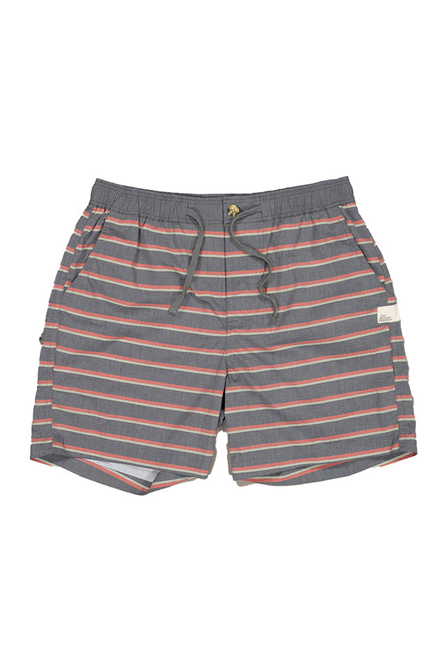JAF1402 Just Another Fisherman Outpost Shorts Aged Black Stripe