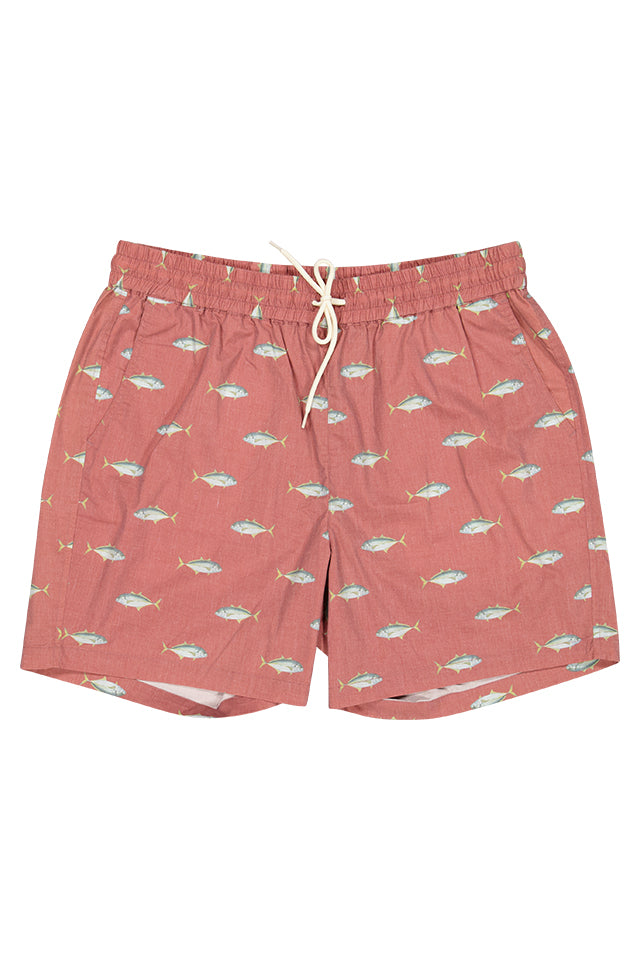 JAF1404 Just Another Fisherman Trev Shorts Cinnabar 