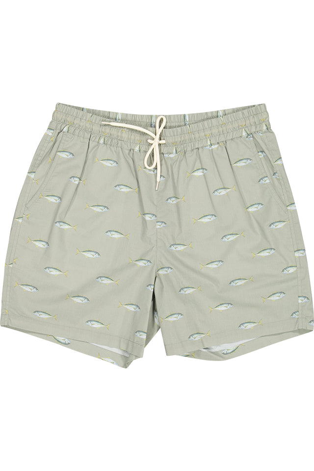 JAF1404 Just Another Fisherman Trev Shorts Moss