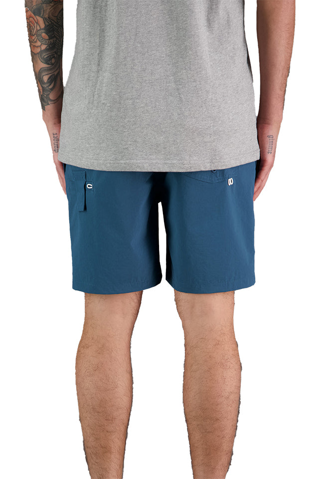 JAF604 Crewman Shorts Teal 