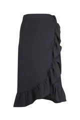 JD3597 Ketz-ke Wrap It Skirt Black