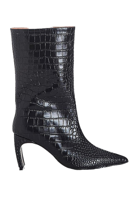 Alias Mae Jax Boot Black Croc Womens