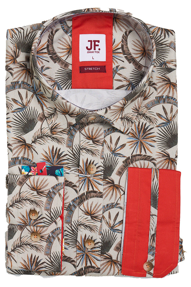 Jimmy Fox JF2308 Sateen Shirt 