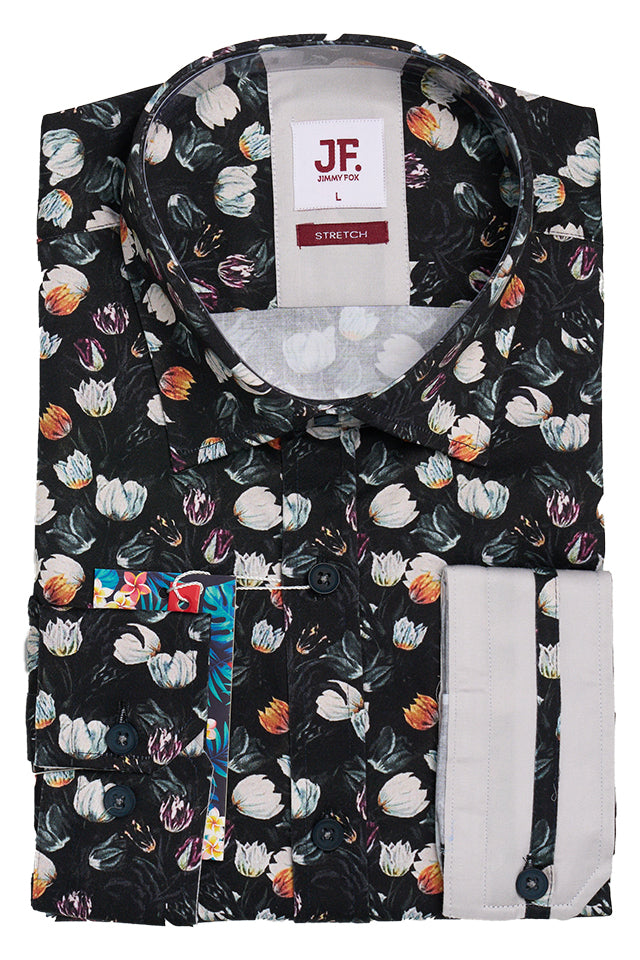 Jimmy Fox JF2311 Sateen Shirt 