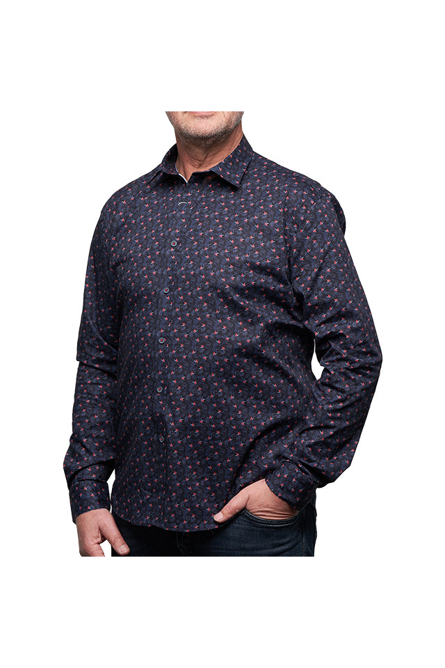 Jimmy Fox JF2328 Poplin Shirt 