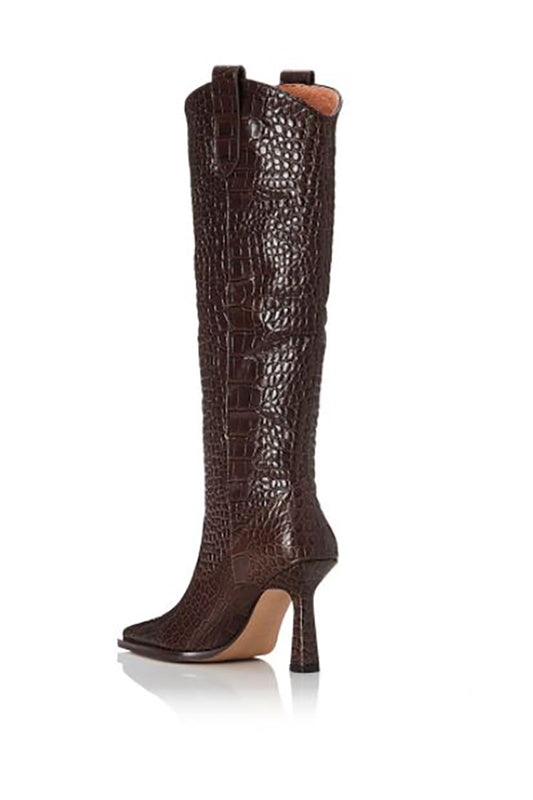 Alias Mae Jinny Boot Chocolate Croc Womens