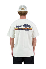 Just Another Fisherman JAF1460 Cruiser Life Tee Oatmeal Navy 