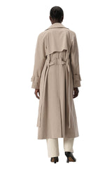 K31505 Elka Collective Francisco Trench Stone 