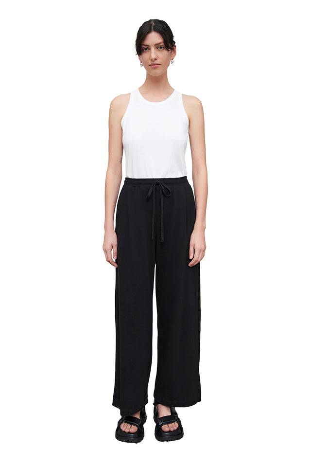 KTB004 Kowtow Wide Leg Pant Black