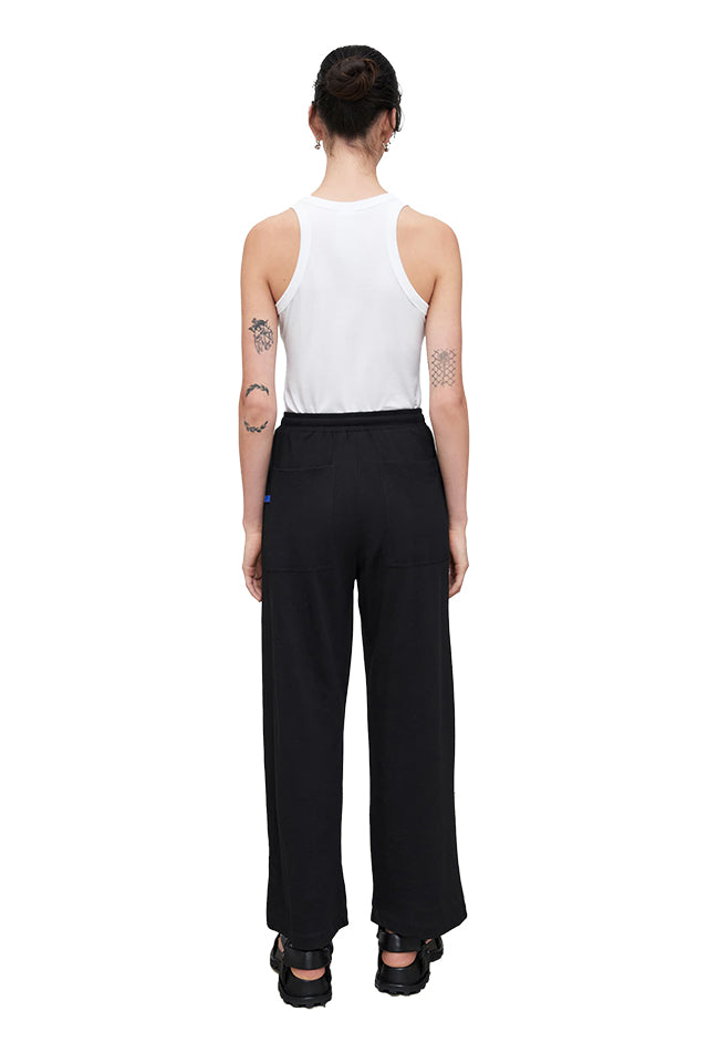 KTB004 Kowtow Wide Leg Pant Black