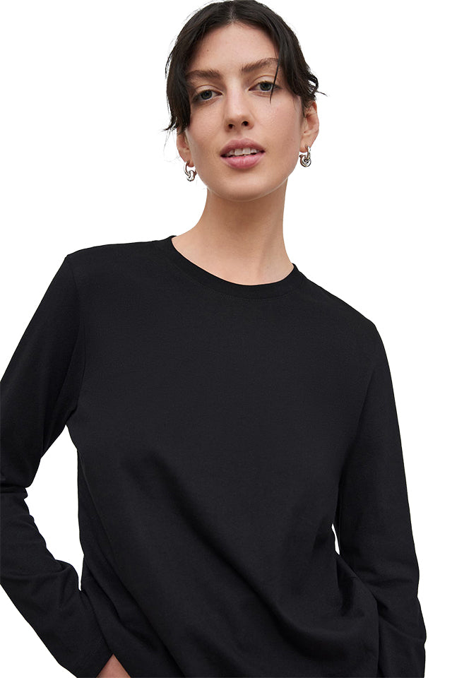 KTB050 Kowtow Longsleeve Top Black