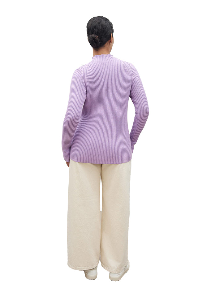 KTN030 Kowtow Row Top Mauve 