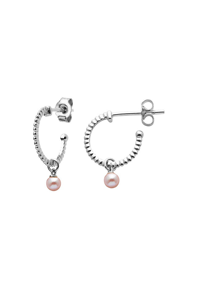 KW325ER Karen Walker Wisdom Pearl Hoops