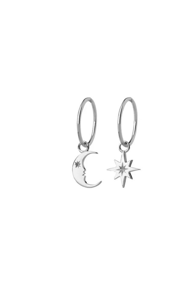 KW398ER Karen Walker Crescent Moon and Star Sleepers