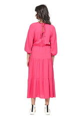 Ketz-Ke JD3893 Alto Dress Hot Pink 