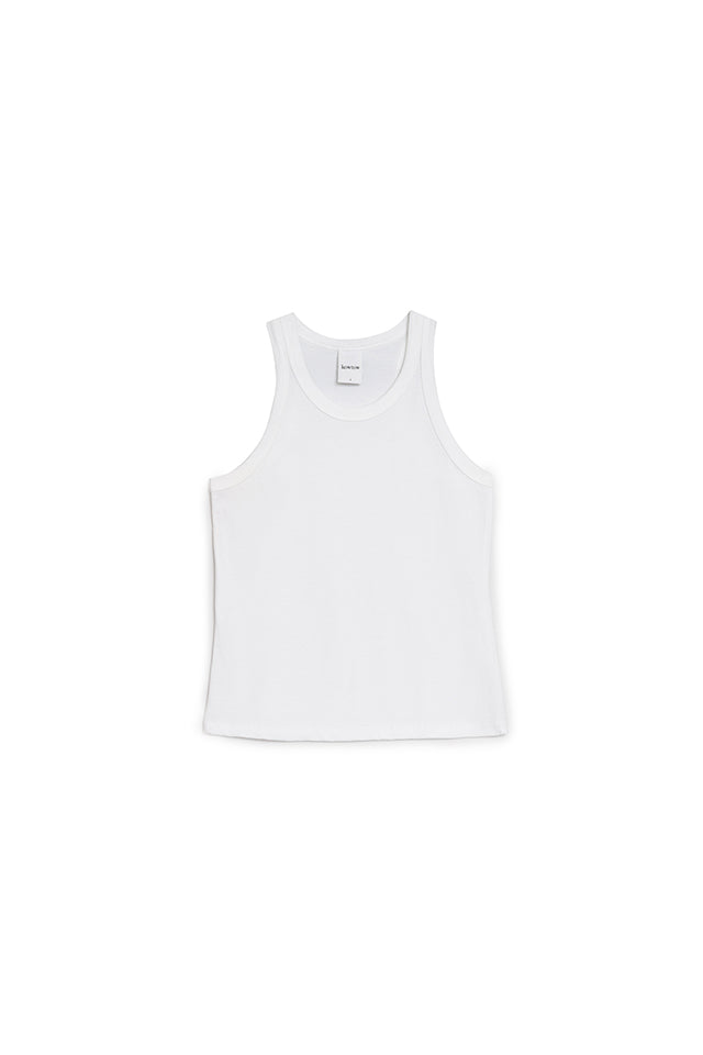 Kowtow KTB009 Racer Back Singlet White