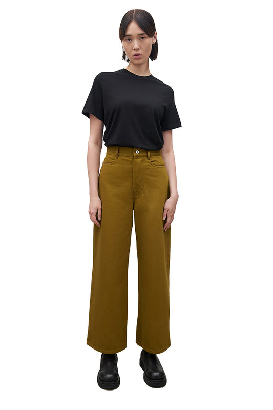 Kowtow KTD001 Sailor Jeans Chartreuse 