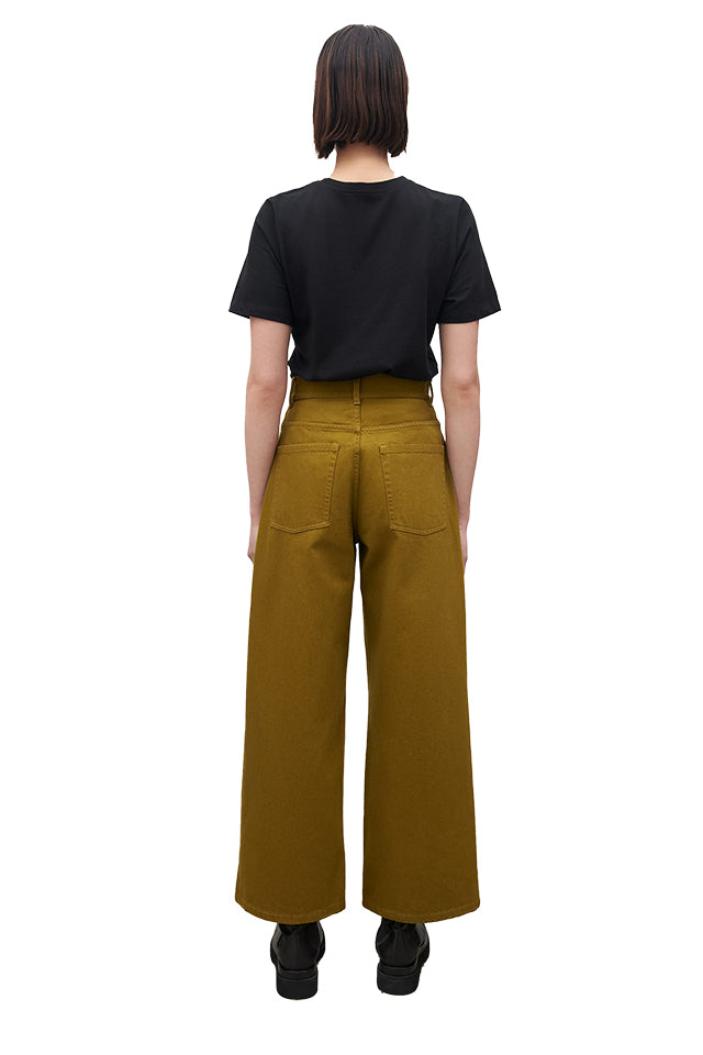 Kowtow KTD001 Sailor Jeans Chartreuse 