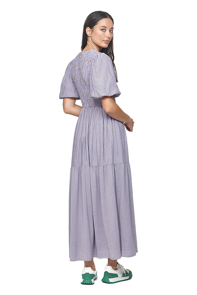 LB1728 Leo + Be Usher Dress Lilac 1