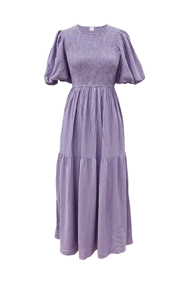 LB1728 Leo + Be Usher Dress Lilac 1